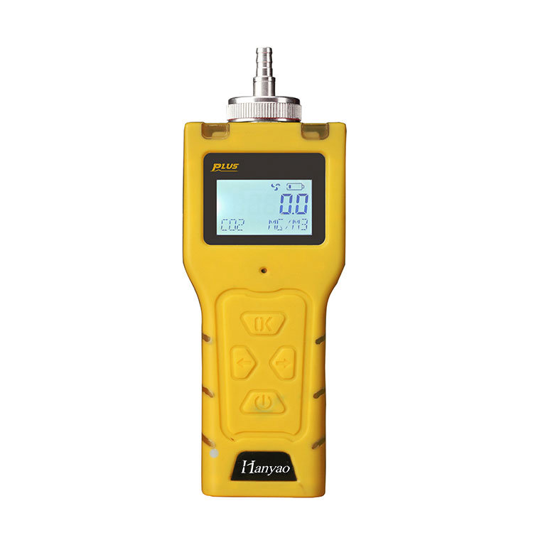 Portable carbon monoxide gas detection alarm
